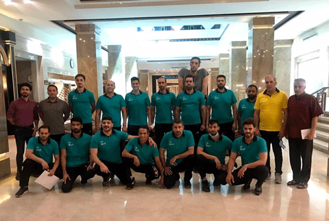 اقامت تیم ملی والیبال نشسته در هتل پارس مشهد