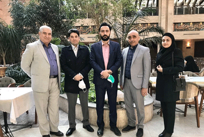 جلسه مدیران بیمارستان ناظران در هتل پارس مشهد