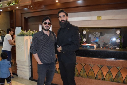 اقامت شاهرخ شاهی در هتل پارس مشهد