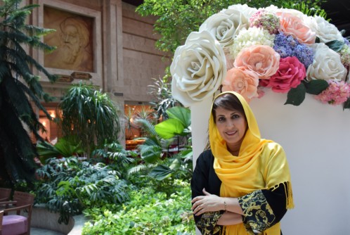 هتل پارس مشهد میزبان فاطمه گودرزی