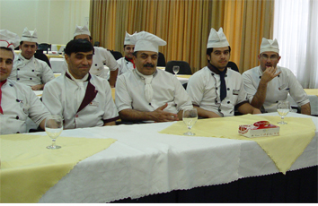 برگزاری دوره آموزش آشپزی ضمن خدمت در هتل پارس مشهد